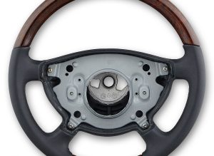 Mercedes Benz E-Klasse W211 G-Klasse W463 Holzlenkrad Wurzelholz