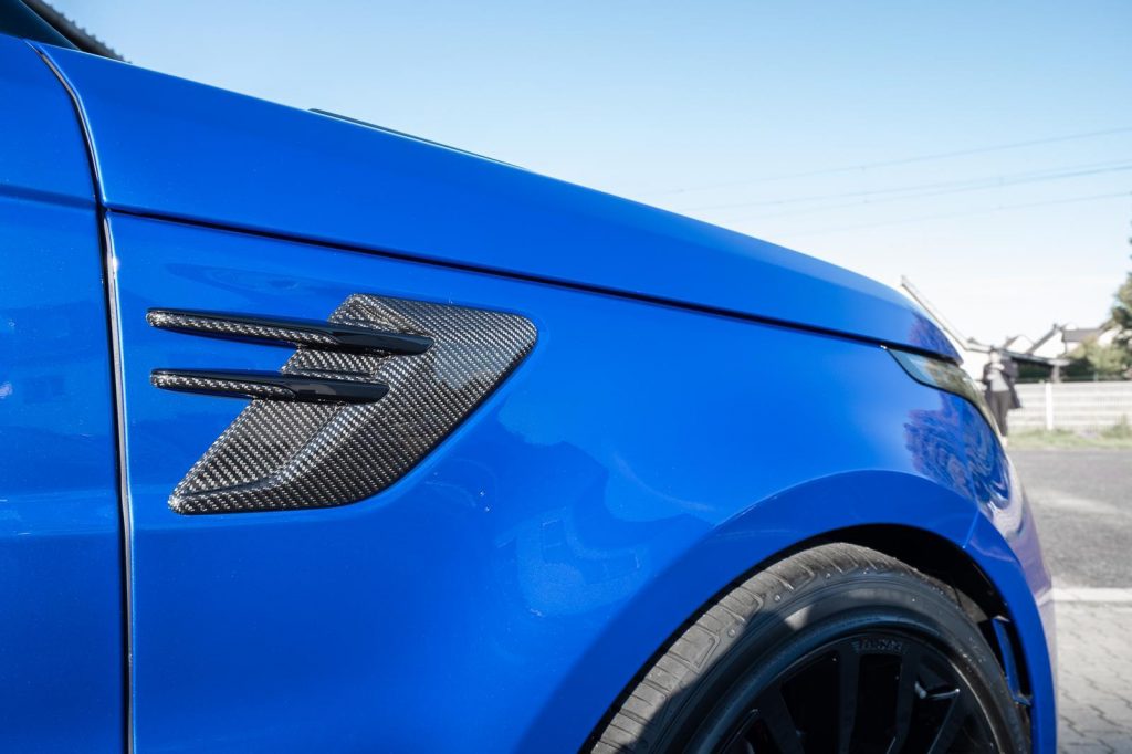 Land Rover Range Rover Sport (L494), Exterieur bei FA-CARDESIGN in Rodgau - Ansicht 6
