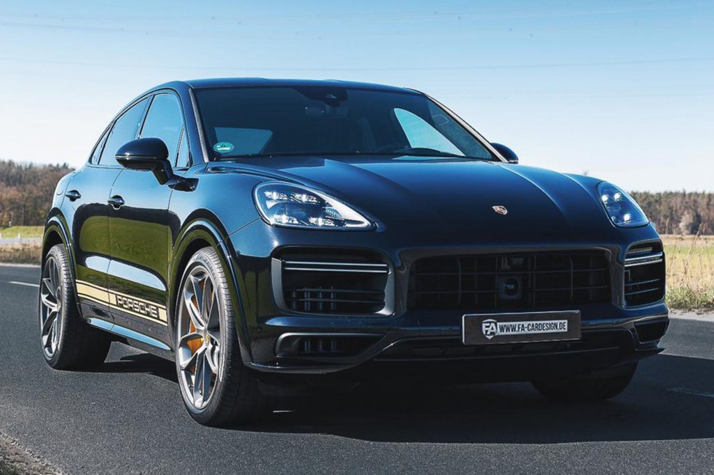 Porsche Cayenne Coupé Turbo (9Y), Fahrwerk bei FA-CARDESIGN in Rodgau - Ansicht 8