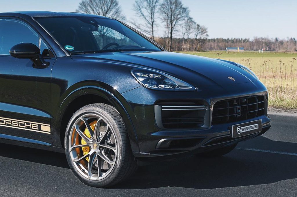 Porsche Cayenne Coupé Turbo (9Y), Fahrwerk bei FA-CARDESIGN in Rodgau - Ansicht 9