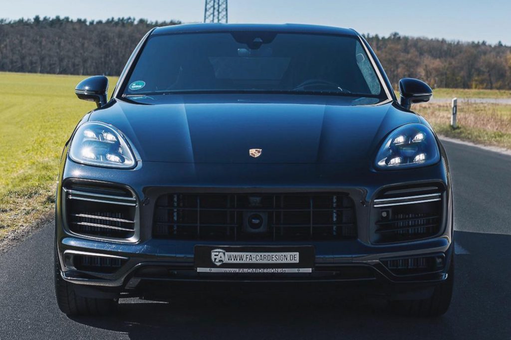 Porsche Cayenne Coupé Turbo (9Y), Fahrwerk bei FA-CARDESIGN in Rodgau - Ansicht 7