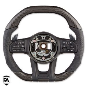 Mercedes Benz W177 X118 W247 W464 W205 W257 X157 W253 AMG Sportlenkrad Nappa Carbon