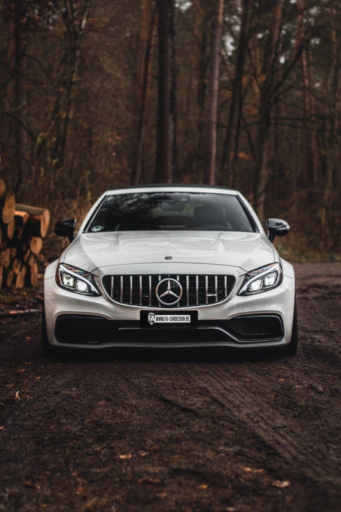 Mercedes Benz C63 AMG S, Fahrwerk bei FA-CARDESIGN in Rodgau - Ansicht 2