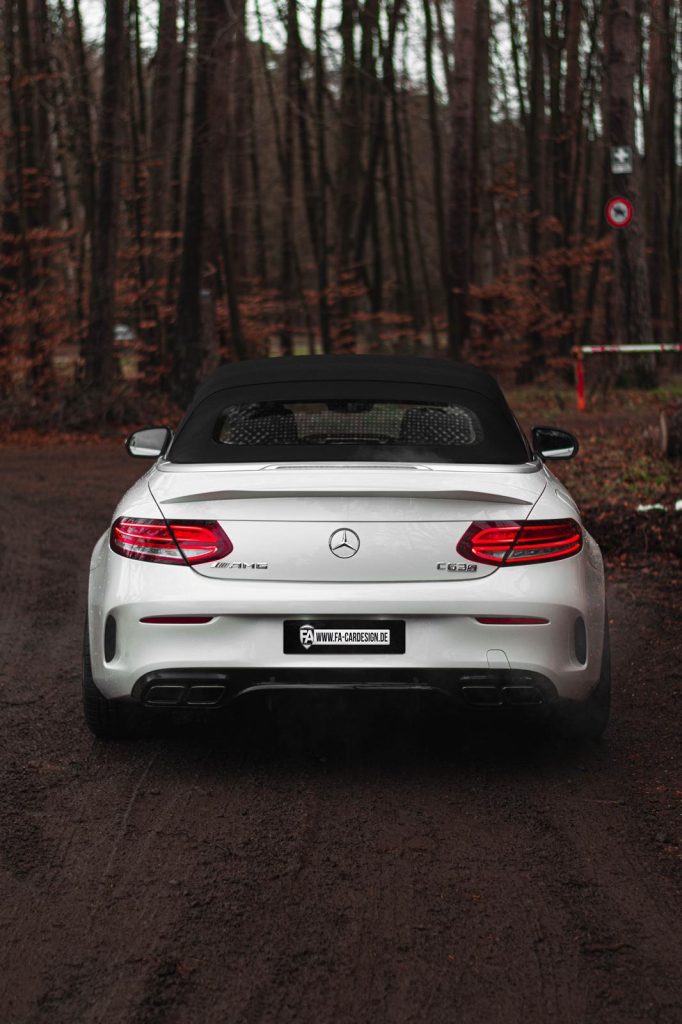 Mercedes Benz C63 AMG S, Fahrwerk bei FA-CARDESIGN in Rodgau - Ansicht 7