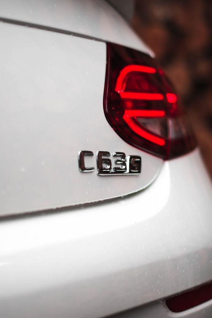 Mercedes Benz C63 AMG S, Fahrwerk bei FA-CARDESIGN in Rodgau - Ansicht 8