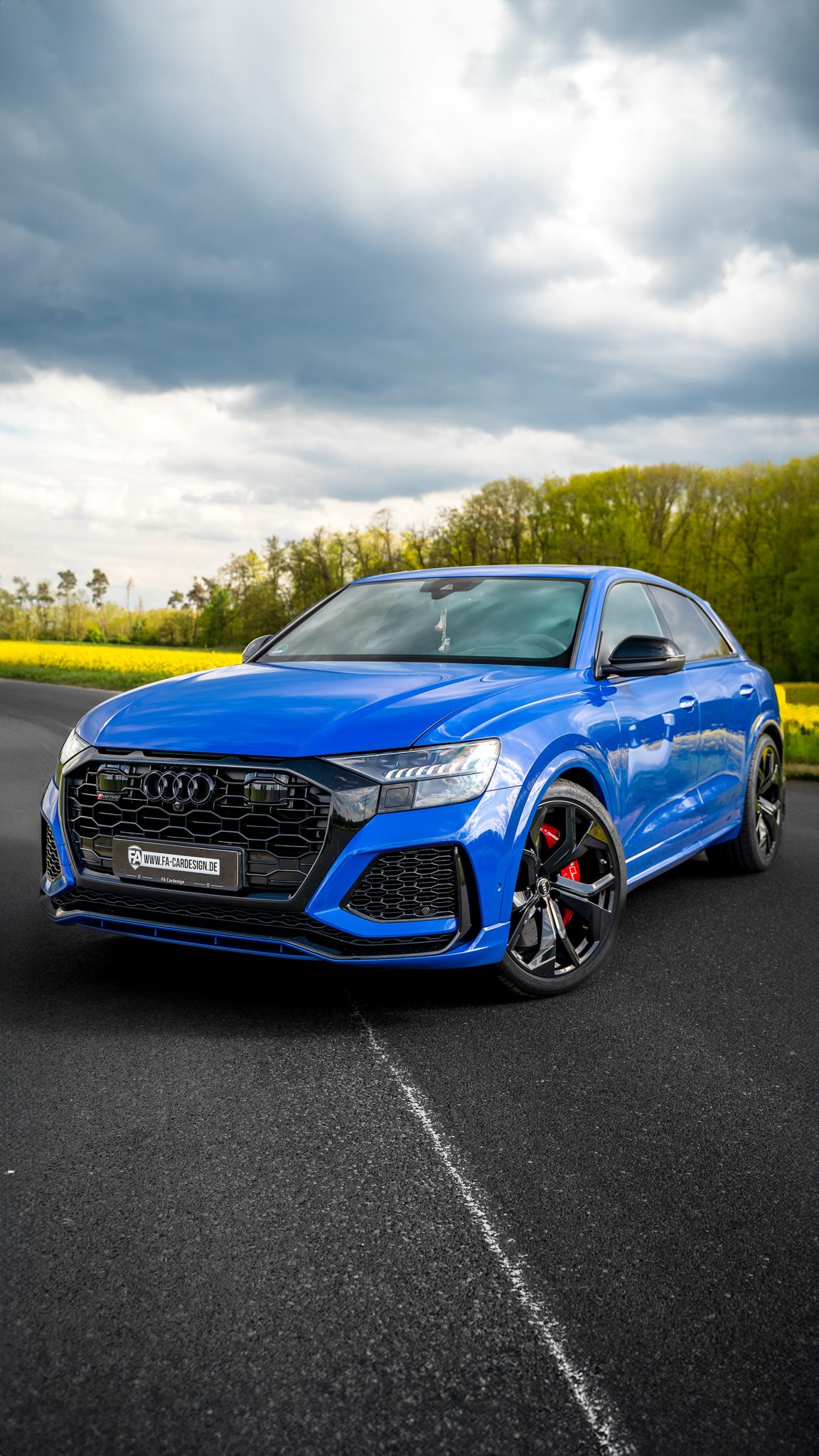 Audi RSQ8 4M mit Milltek Sportabgasanlage