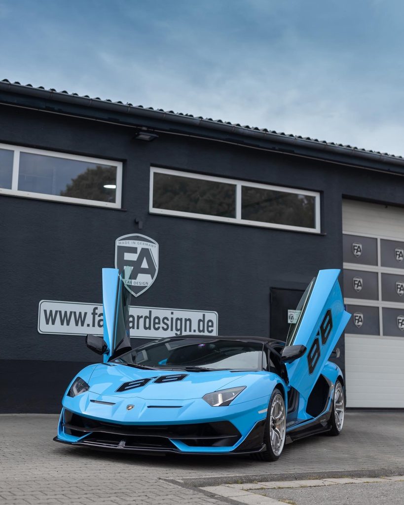 Vossen Lamborghini Aventador SVJ